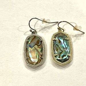 Kendra Scott Elle Abalone Gold Earrings